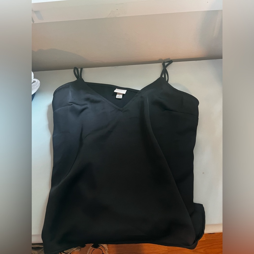 A New Day (Target) : Matte Black Satin Cami